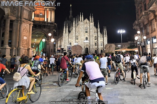 2019-07-11 Milano - Critical Mass 16